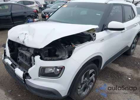 2022 Hyundai Venue Sel из США, поврежденный, VIN KMHRC8A38NU200982